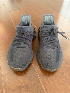Yeezy Boost 350 V2 Core Black Knit Sneakers